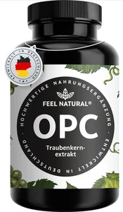 OPC Traubenkernextrakt 240 Kapseln | 1000mg 700mg OPC | Laborgeprüft Vegan - Bild 1 von 7