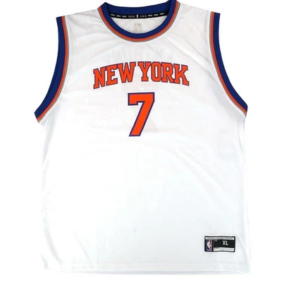 Carmelo Anthony Adidas NBA New York Knicks YOUTH Boys Home White Replica Jersey - Image 1 of 2