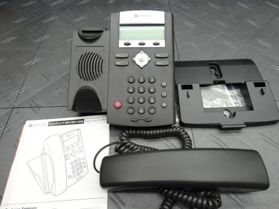 Polycom Soundpoint IP331 POE Business Telephone 2200-12365-025 - Image 1 of 4