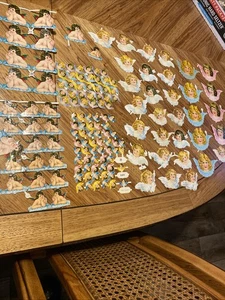 VINTAGE DIE CUT SCRAP PAPER PZB Printed In Germany Lot 3 - Picture 1 of 13