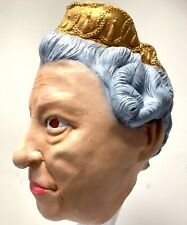 Queen Mask Fancy Dress English Royal Family Elizabeth Monarchy England UK