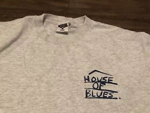 House Of Blues Las Vegas HOB Nevada Musik Konzert Veranstaltungsort Large grau T-Shirt - Bild 1 von 9