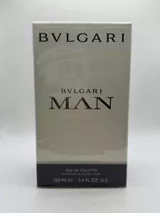 BVLGARI MAN BY BVLGARI 100ML EDT CLASSIC SPRAY (NEW WITH BOX & SEALED) - Picture 1 of 5