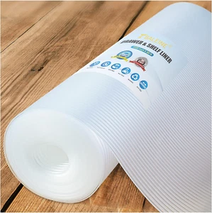 Shelf Liner Drawer Liner, 17.25 in X 20 Ft in BPA Free Cabinet Liner Non-Toxic N - Picture 1 of 12