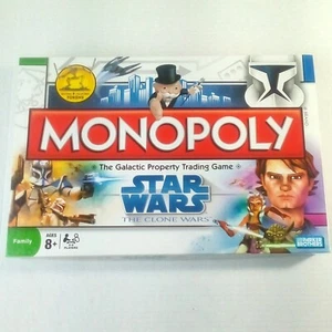 Star Wars The Clone Wars Monopoly Brettspiel - Bild 1 von 6