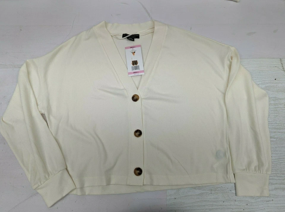 Social Standard by Sanctuary Off White Daytripper Cardigan Size S