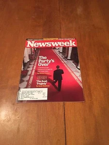 Newsweek Magazine The Party's Over January 28 2008 GOP Post-Bush Era - Picture 1 of 6