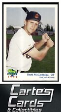 Brett McGonnigal 1992 Classic Best San Jose Giants #24  San Francisco