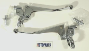 Handlebar Lever Set 7/8" Triumph BSA (523-19951, 523-19952) - Picture 1 of 3