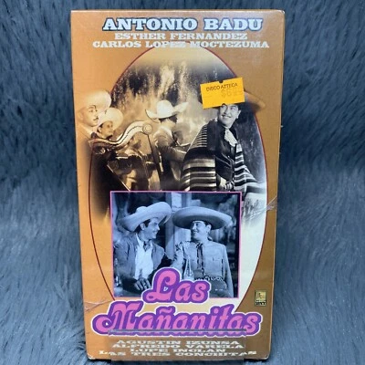 Las Mañanitas VHS Tape 1999 Laguna Films Antonio Badu Spanish Movie Film Rare  - Image 1 of 4
