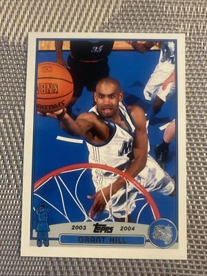 2003-04 TOPPS GRANT HILL ORLANDO MAGIC FORWARD CARD # 33 NEAR MINT OR BETTER - Image 1 of 4
