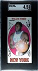 1969-70 Topps WILLIS REED ROOKIE New York Knicks #60 SGC 4.5 VG/EX+ Condition
