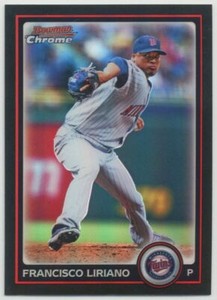 Francisco Liriano 2010 Bowman Chrome Refractor #106 Minnesota Twins