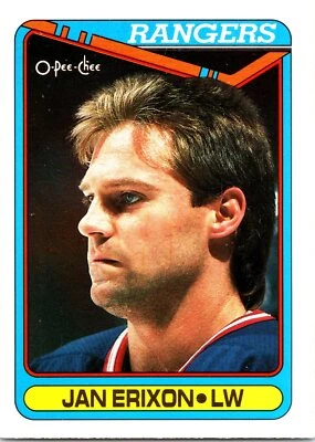 1990-91 Topps #187 Jan Erixon - Image 1 of 2