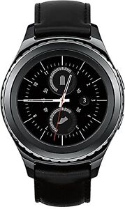 Smartwatch Samsung Gear S2 Classic Stainless Steel Leather SM-R7320ZKAXAR Watch