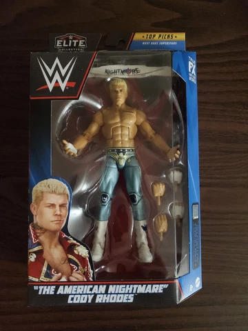 Wwe Elite Series Cody Rhodes.  Top Picks.  ON ORDER Cover