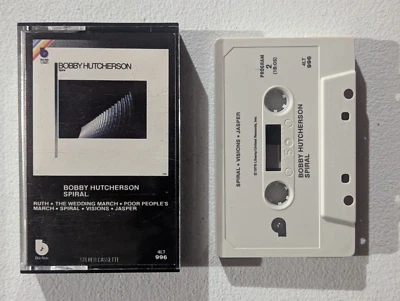 BOBBY HUTCHERSON Spiral ORIGINAL 1979 First Press Cassette Tape Blue Note Jazz - Image 1 of 3