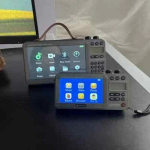 SANSUI F50/F51 Portable FM Radio 4.3"/7" Video display Wireless BT Speaker - Picture 1 of 9