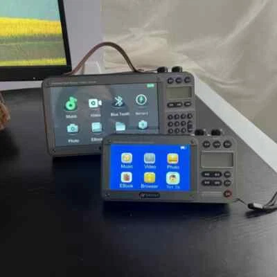 SANSUI F50/F51 Radio FM Portátil 4.3"/7" Pantalla de Video Altavoz BT Inalámbrico Foto 1 de 4