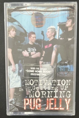 PUG JELLY MOTIVATION FOR GETTING UP IN THE MORNING CASSETTE IMPORT SEALED - Image 1 of 3