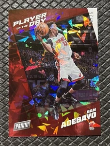 BAM ADEBAYO 2021-22 Panini Player Of The Day Cracked Ice SSP /25 Miami Heat - Picture 1 of 2