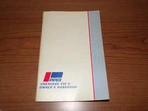 Piper Cherokee 235 C Owners Handbook PA-28-235 - Picture 1 of 5
