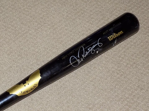 Alex Rodriguez Game Used Signed Sam Bat New York Yankees PSA GU 9 Cover