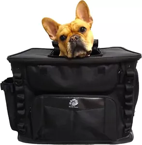 Dog Motorcycle Carrier by Portable Weather Resistant Pet Motorbike or Scooter a - Picture 1 of 7
