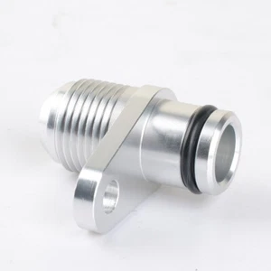 -10AN Billet Turbo Oil Return Fitting For Ford F150 Ecoboost 3.5L - Foto 1 di 3