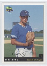 1991 Classic Best Baseball City Royals Tony Long #9