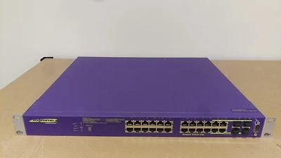 Extreme Networks X450e-24p 24 Port 1Gb Ethernet Switch PoE Layer 3 L3 16142 Edge - Image 1 of 3