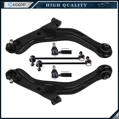 Front Tie Rod End Sway Bar Control Arm and Ball Joint For 2005-2009 Ford Escape - Image 1 of 4