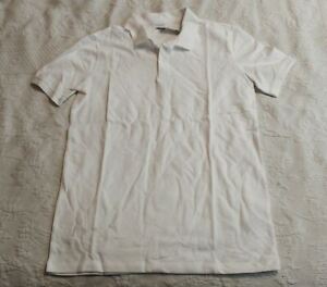 Old Navy Boy's S/S Uniform Flex Pique Polo Shirt DG4 White Size 2XL (18) NWT