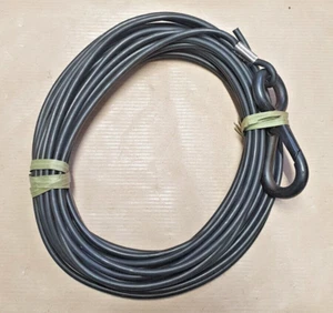 Ex MOD /|\ 4mm x 8m Flame Retardant Aramid Fibre Cored Safety Cord with Hook - Picture 1 of 8