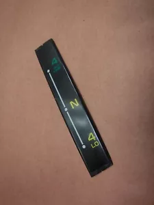 Jeep Grand Cherokee ZJ 1994 Quadra Trac estuche de transferencia cambio emblema placa - Imagen 1 de 2