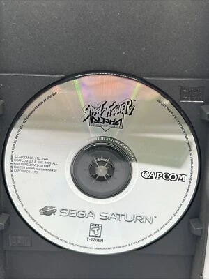 Street Fighter Alpha: Warriors' Dreams (Sega Saturn, 1996) NO MANUAL! - Image 1 of 3
