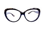 Dana Buchman Brown Clear Tortoise Oversize Cat Eye Glasses Adbn1515br 56 17 140