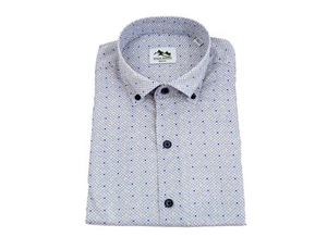 Camicia Wear Sierra Top Mensola Cotone Manica Corta Bottoni Bianco Pois - Foto 1 di 4