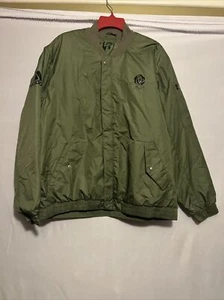 Adidas Derrick Rose Basketballjacke mit durchgehendem Reißverschluss Größe XL 160 $ Legacy Green - Bild 1 von 9