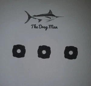 CARBONTEX CARBON DRAG WASHERS PENN BATTLE III 2000 2500 2500DX - Picture 1 of 3