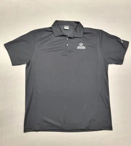 Nike Golf Dri-Fit Mens XXL Black Short Sleeve Golf Polo AllState Insurance Shirt - Picture 1 of 12
