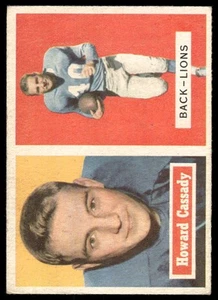 1957 Topps #80 Howard Cassady Rookie Detroit Lions Excellent 49707 - Picture 1 of 2