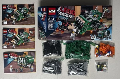 LEGO La LEGO Película: Trash CHOMPER (70805) Completo con Minifiguras, Manual y Caja Foto 1 de 4