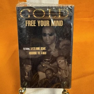 GOLD - Free Your Mind (1997) Palu Records – PALU 700-4 1998 Hip Hop Free Ship - Picture 1 of 6