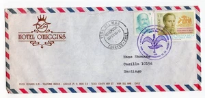 CHILE 1986 VIÑA DEL MAR Sonderstempel auf Brief nach Santiago - Bild 1 von 1