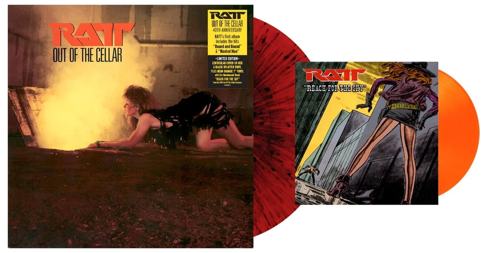 Ratt Out Of The Cellar: 40th Anniversary Edition (Limited Edition, Red/Black Spl - Image 1 of 1