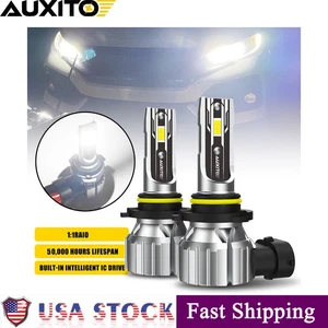 AUXITO 9005 LED Headlights White High Beam Conversion Kit 20000LM Super Bright - Foto 1 di 9