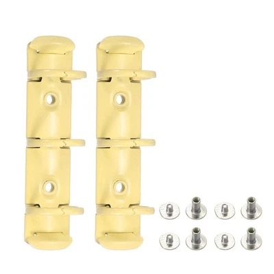 A8 Ring Binder Mechanisms, 2 Set 3-Hole Replacement Binder Planner, Yellow - Image 1 of 4