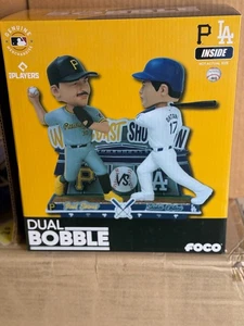 Paul Skenes & Shohei Ohtani Dual Bobblehead Neu im Karton #/124 - Bild 1 von 1