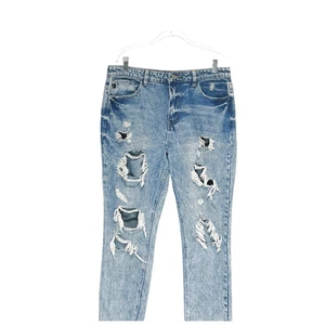 Kancan Women's Blue Ripped Jeans Size 13 - Picture 1 of 4